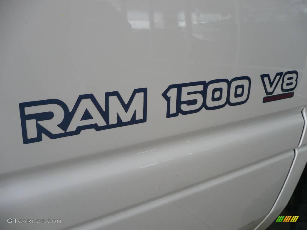 2001 Ram 1500 Sport Club Cab 4x4 - Bright White / Tan photo #14
