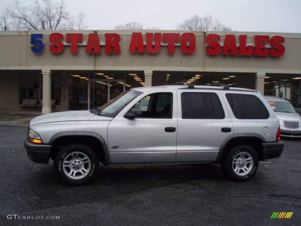 Bright Silver Metallic Dodge Durango