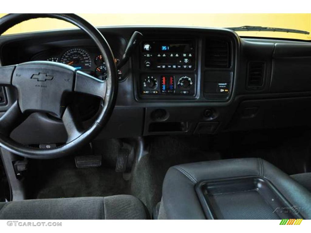 2004 Silverado 1500 Z71 Extended Cab 4x4 - Dark Gray Metallic / Dark Charcoal photo #7