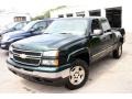 2006 Dark Green Metallic Chevrolet Silverado 1500 LS Extended Cab 4x4  photo #1