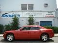 2007 Inferno Red Crystal Pearl Dodge Charger R/T  photo #1