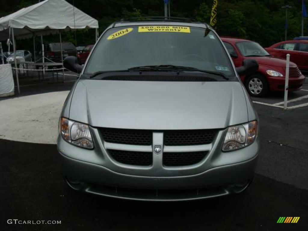 2004 Grand Caravan SXT AWD - Satin Jade Green Pearl / Medium Slate Gray photo #7