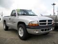 2001 Bright Silver Metallic Dodge Dakota Sport Regular Cab  photo #8