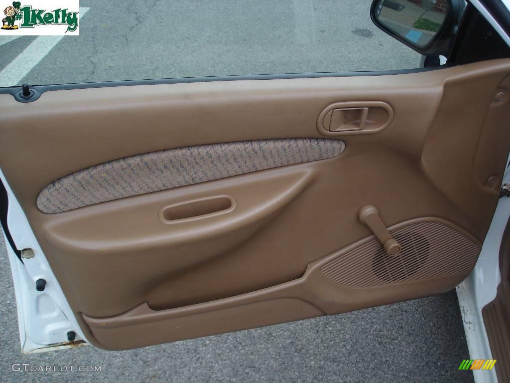 1997 Escort LX Sedan - White / Tan photo #6