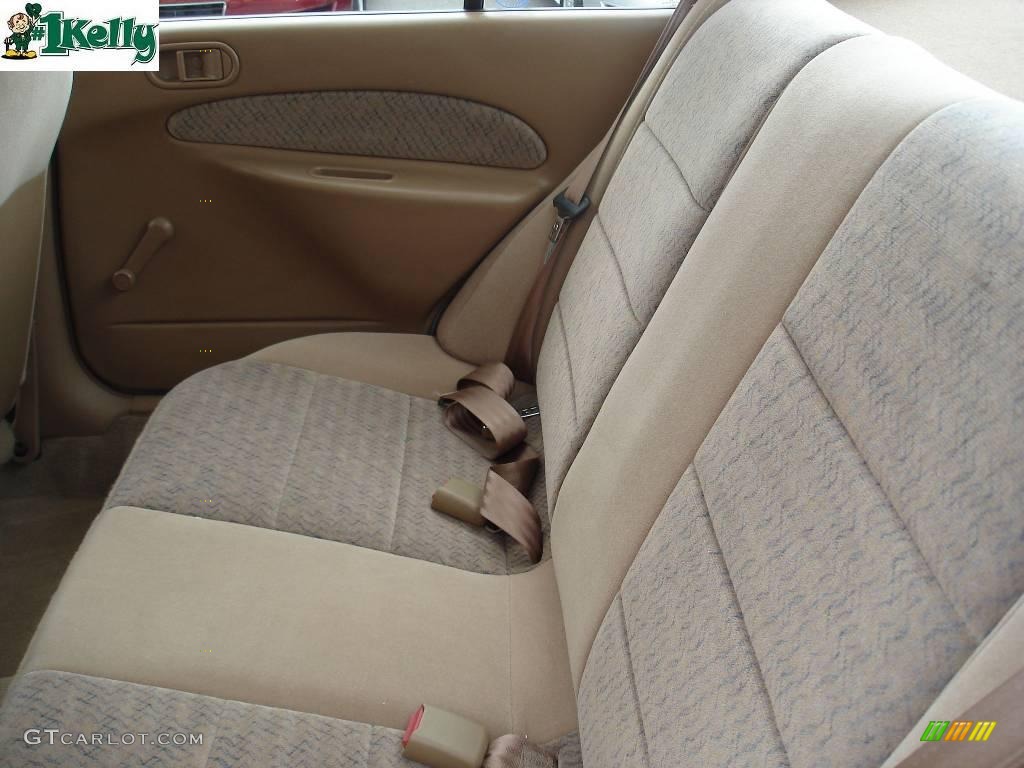 1997 Escort LX Sedan - White / Tan photo #12