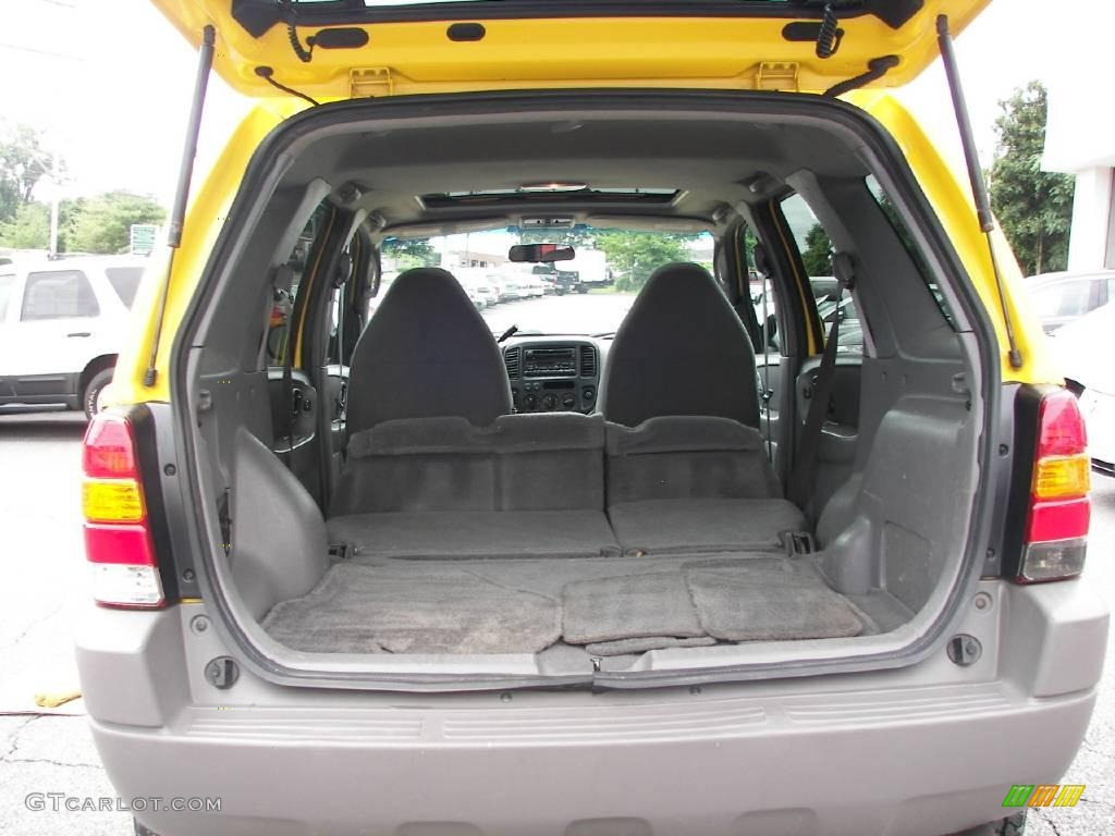 2001 Escape XLT V6 4WD - Chrome Yellow Metallic / Medium Graphite Grey photo #22