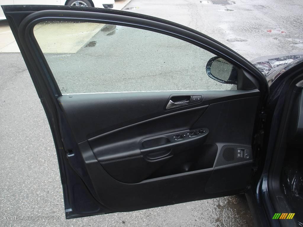 2008 Passat Turbo Sedan - Blue Graphite / Black photo #8