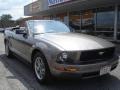 2005 Mineral Grey Metallic Ford Mustang V6 Premium Convertible  photo #4