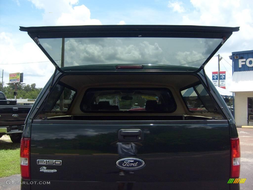 2005 F150 XLT SuperCrew - Aspen Green Metallic / Tan photo #26