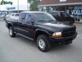 Black - Dakota Sport Extended Cab 4x4 Photo No. 14