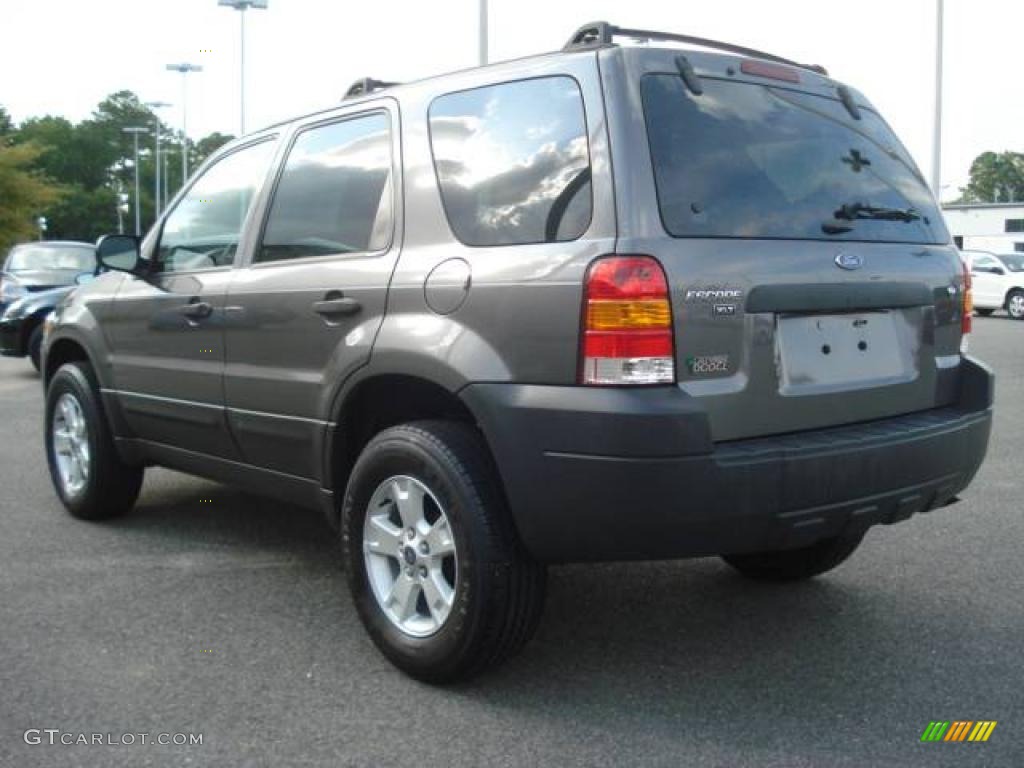 2006 Escape XLT V6 - Dark Shadow Grey Metallic / Medium/Dark Flint photo #4