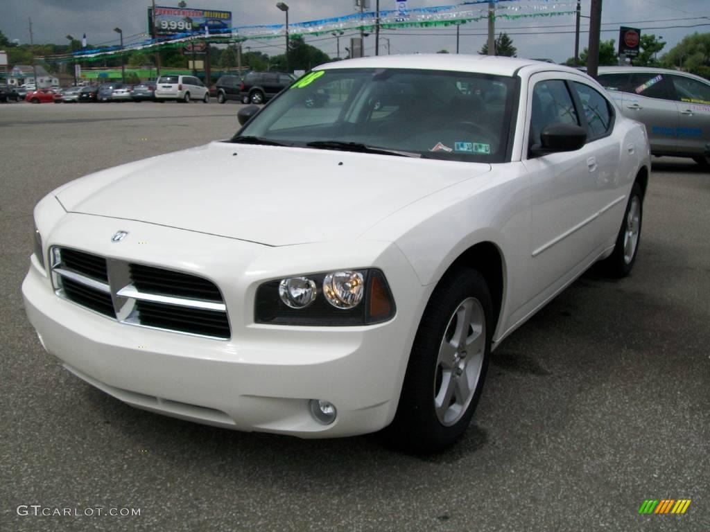 2008 Charger SXT AWD - Stone White / Dark Slate Gray photo #1