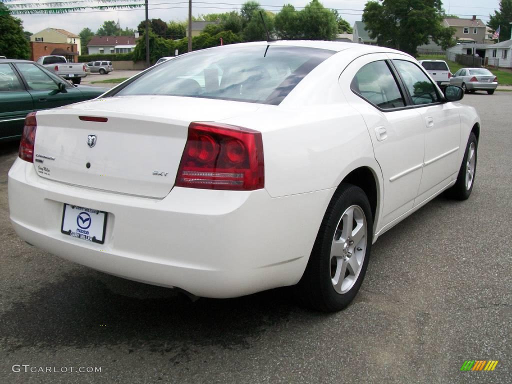 2008 Charger SXT AWD - Stone White / Dark Slate Gray photo #6