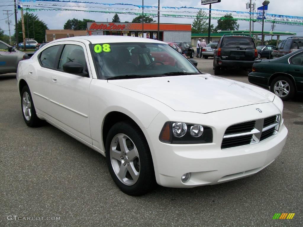 2008 Charger SXT AWD - Stone White / Dark Slate Gray photo #8