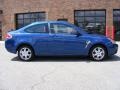 2008 Vista Blue Metallic Ford Focus SES Coupe  photo #2