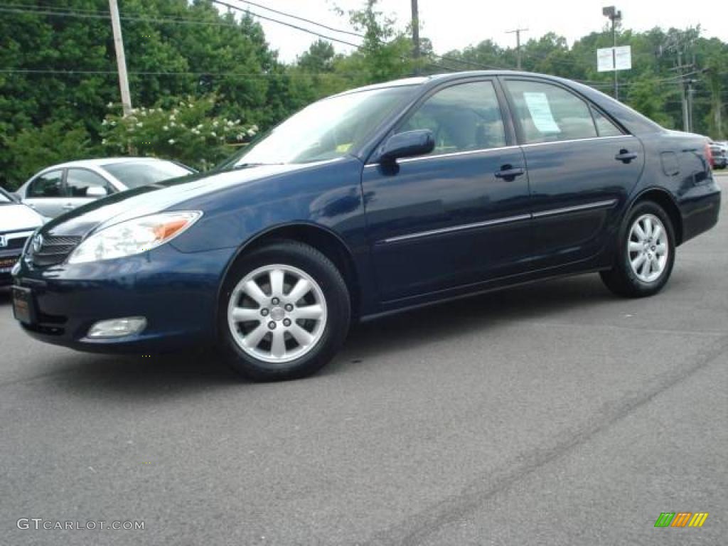 2003 Camry XLE - Stratosphere Mica / Stone photo #2