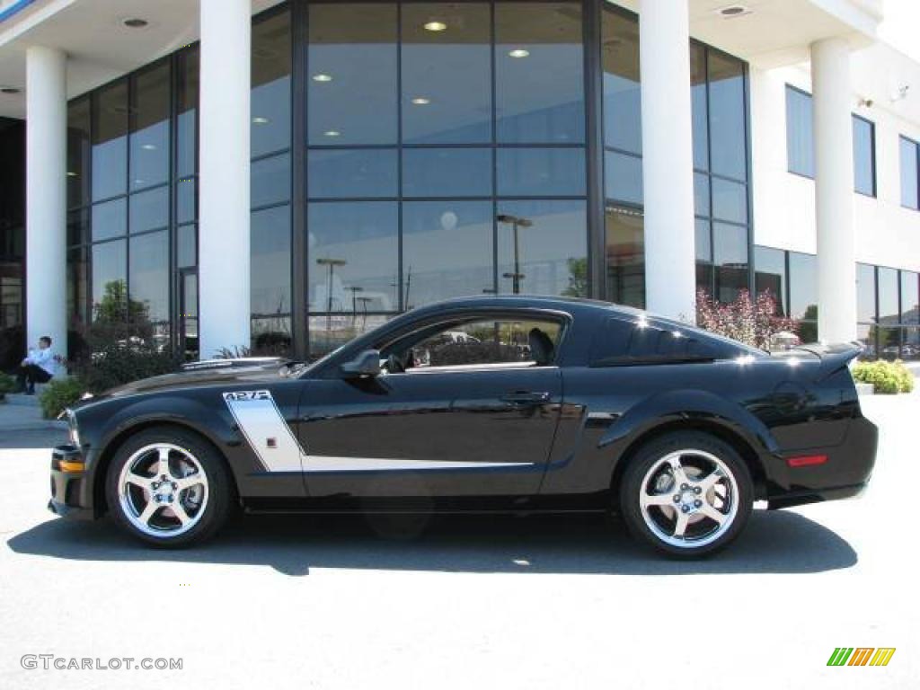 2008 Mustang Roush 427R Coupe - Black / Dark Charcoal photo #1