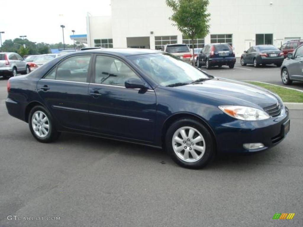 2003 Camry XLE - Stratosphere Mica / Stone photo #6