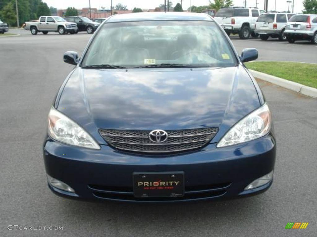 2003 Camry XLE - Stratosphere Mica / Stone photo #7
