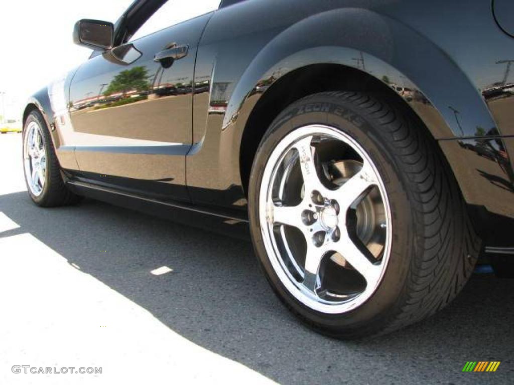 2008 Mustang Roush 427R Coupe - Black / Dark Charcoal photo #7