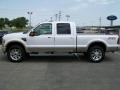 White Platinum Tri-Coat - F250 Super Duty King Ranch Crew Cab 4x4 Photo No. 2