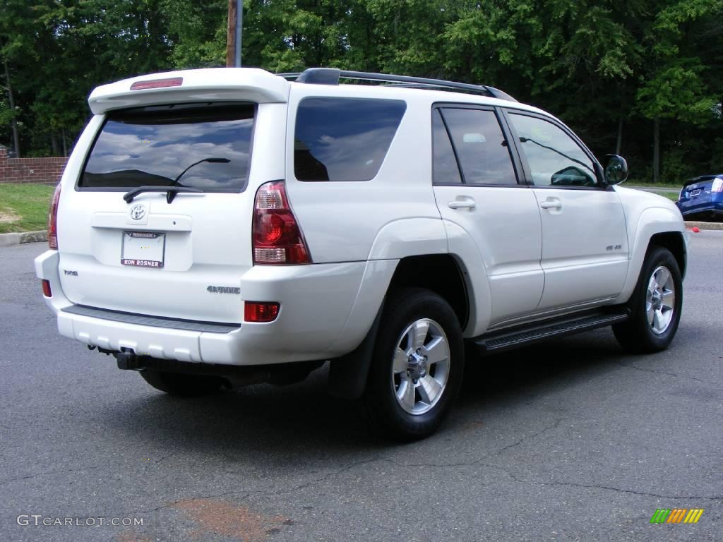 2005 4Runner SR5 4x4 - Natural White / Dark Charcoal photo #3