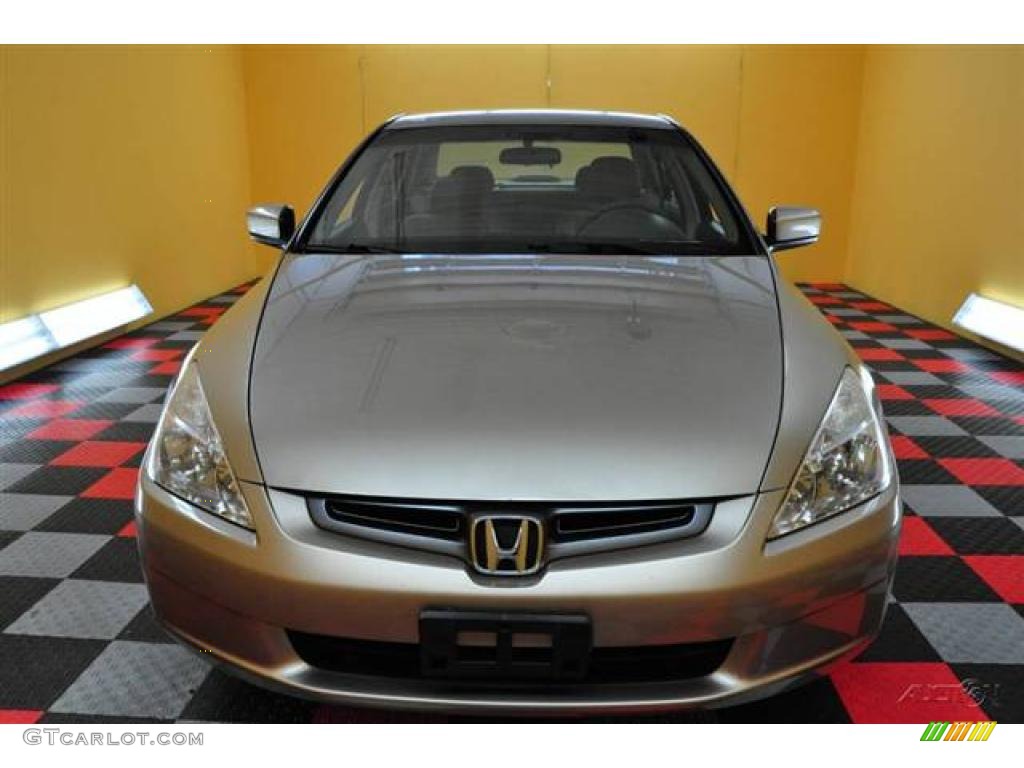 2003 Accord LX Sedan - Desert Mist Metallic / Ivory photo #2