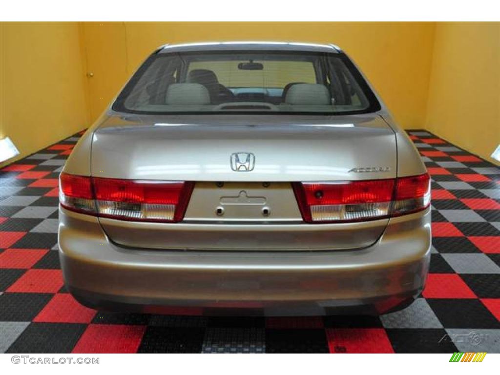 2003 Accord LX Sedan - Desert Mist Metallic / Ivory photo #5