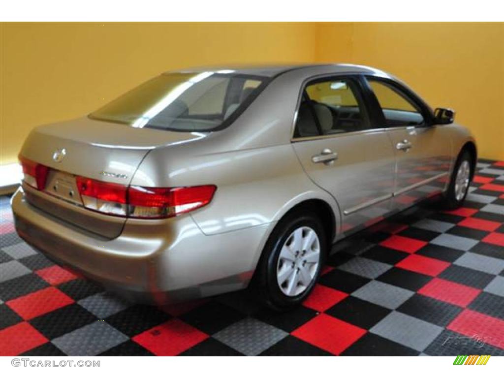 2003 Accord LX Sedan - Desert Mist Metallic / Ivory photo #6