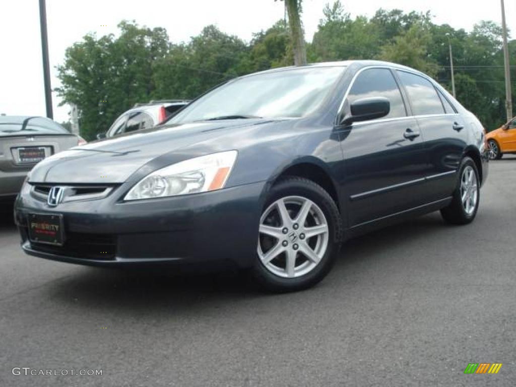 2004 Accord EX V6 Sedan - Graphite Pearl / Gray photo #1