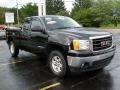 2008 Onyx Black GMC Sierra 1500 SLE Extended Cab 4x4  photo #6