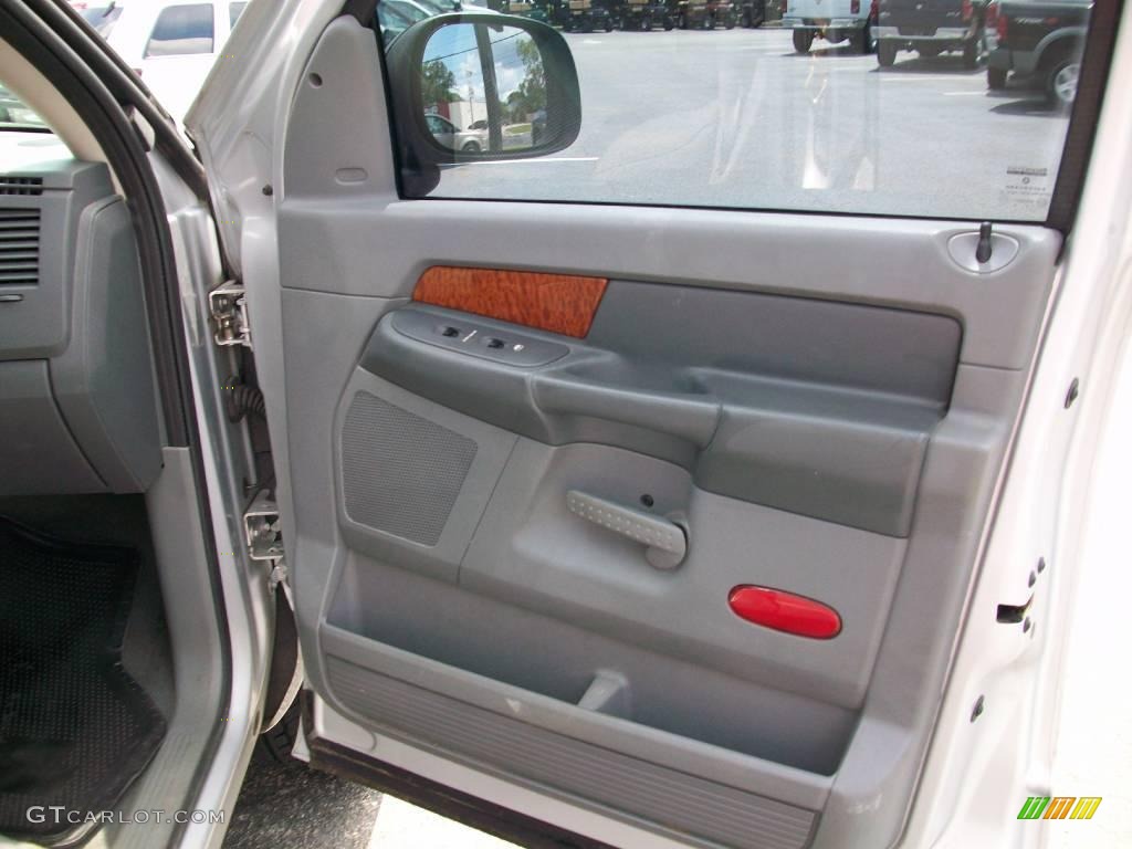 2006 Ram 1500 SLT Quad Cab - Bright Silver Metallic / Medium Slate Gray photo #10