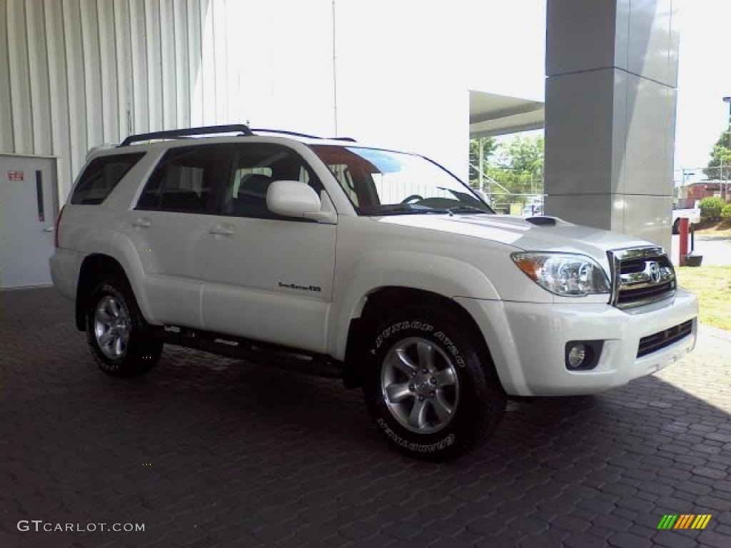 2006 4Runner Sport Edition 4x4 - Natural White / Dark Charcoal photo #4