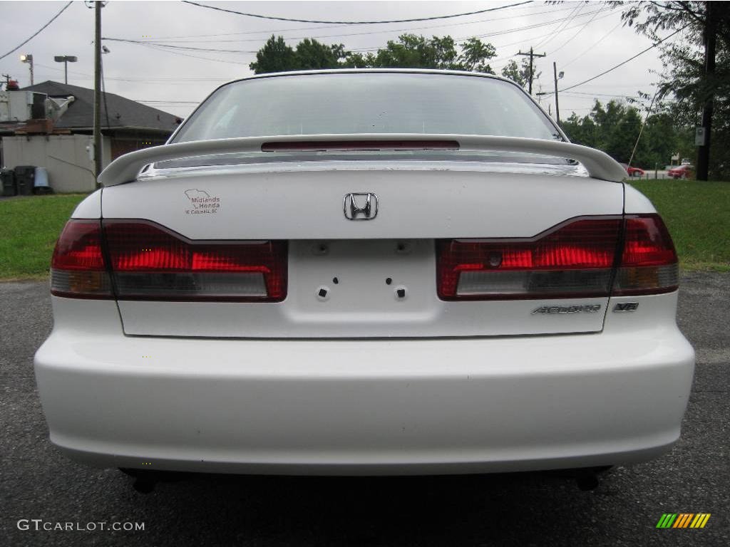 2002 Accord EX V6 Sedan - Taffeta White / Ivory photo #7