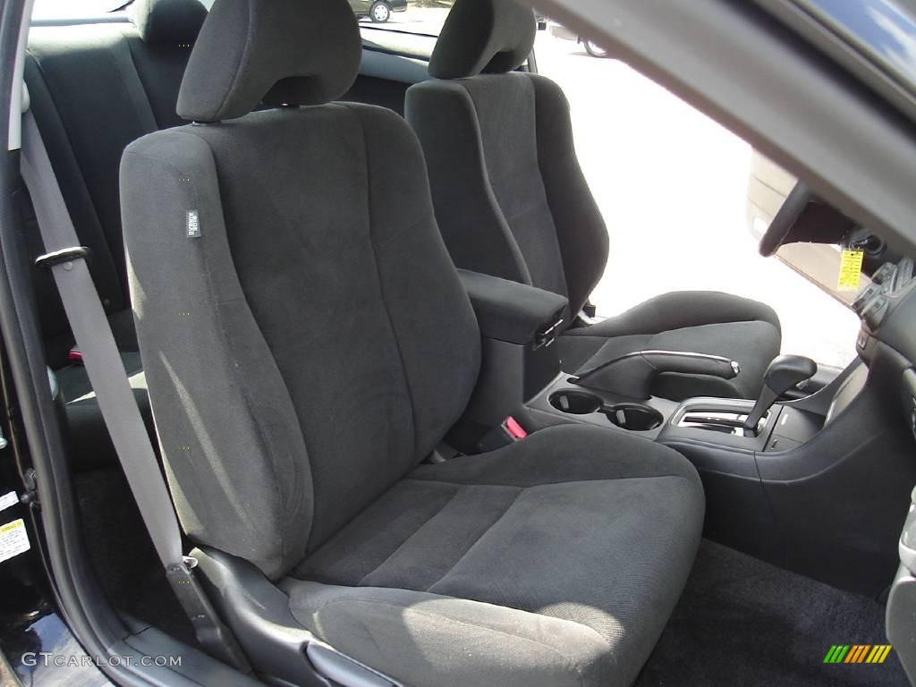 2006 Accord LX Coupe - Nighthawk Black Pearl / Black photo #13