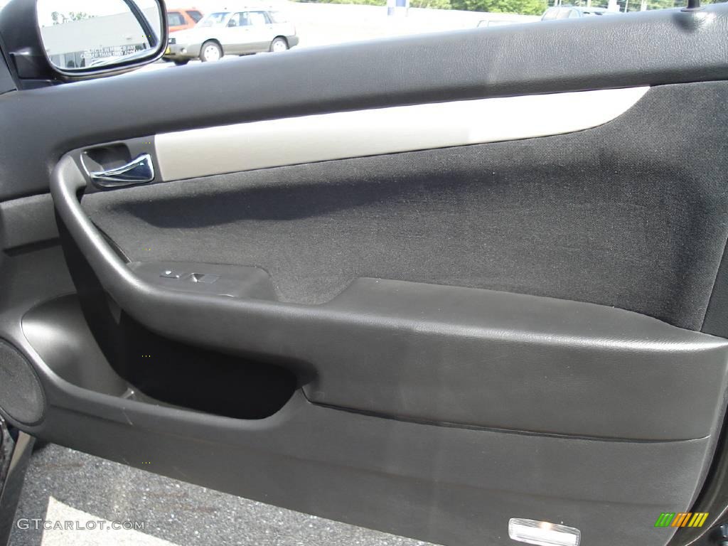 2006 Accord LX Coupe - Nighthawk Black Pearl / Black photo #16