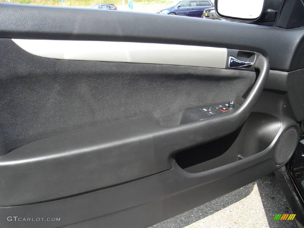 2006 Accord LX Coupe - Nighthawk Black Pearl / Black photo #18
