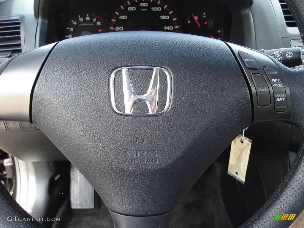 2006 Accord LX Coupe - Nighthawk Black Pearl / Black photo #22