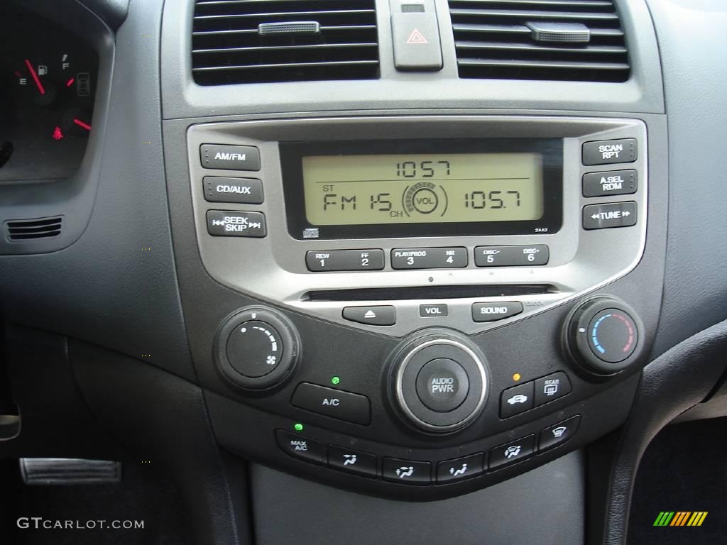 2006 Accord LX Coupe - Nighthawk Black Pearl / Black photo #23