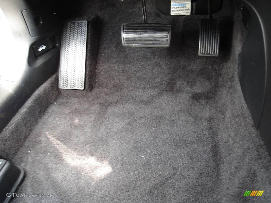 2006 Accord LX Coupe - Nighthawk Black Pearl / Black photo #26
