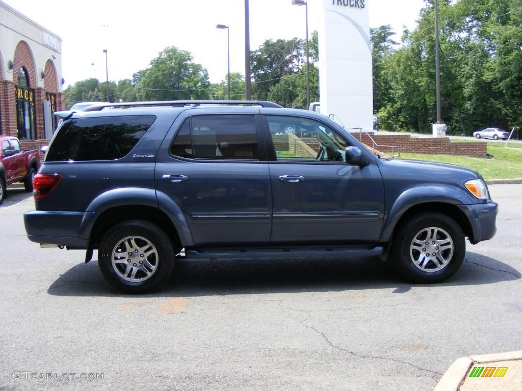 2006 Sequoia Limited 4WD - Bluesteel Mica / Light Charcoal photo #19