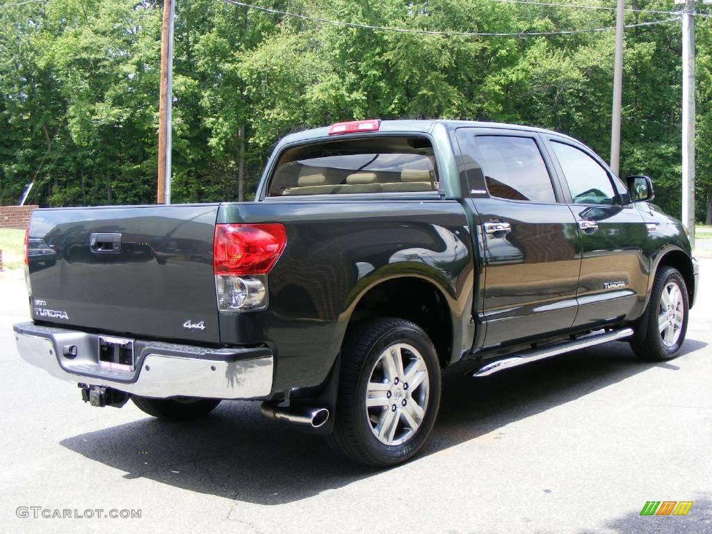 2007 Tundra Limited CrewMax 4x4 - Timberland Mica / Beige photo #3
