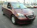 2007 Dark Cherry Pearl Honda Odyssey LX  photo #4