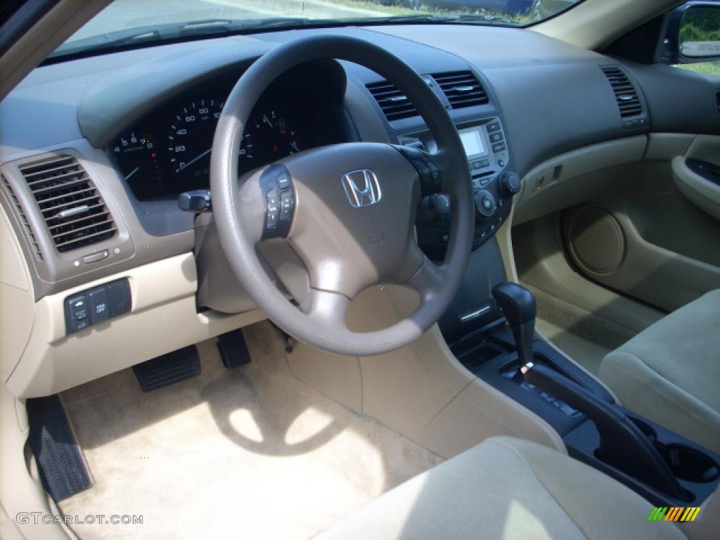 2006 Accord LX V6 Sedan - Nighthawk Black Pearl / Gray photo #11