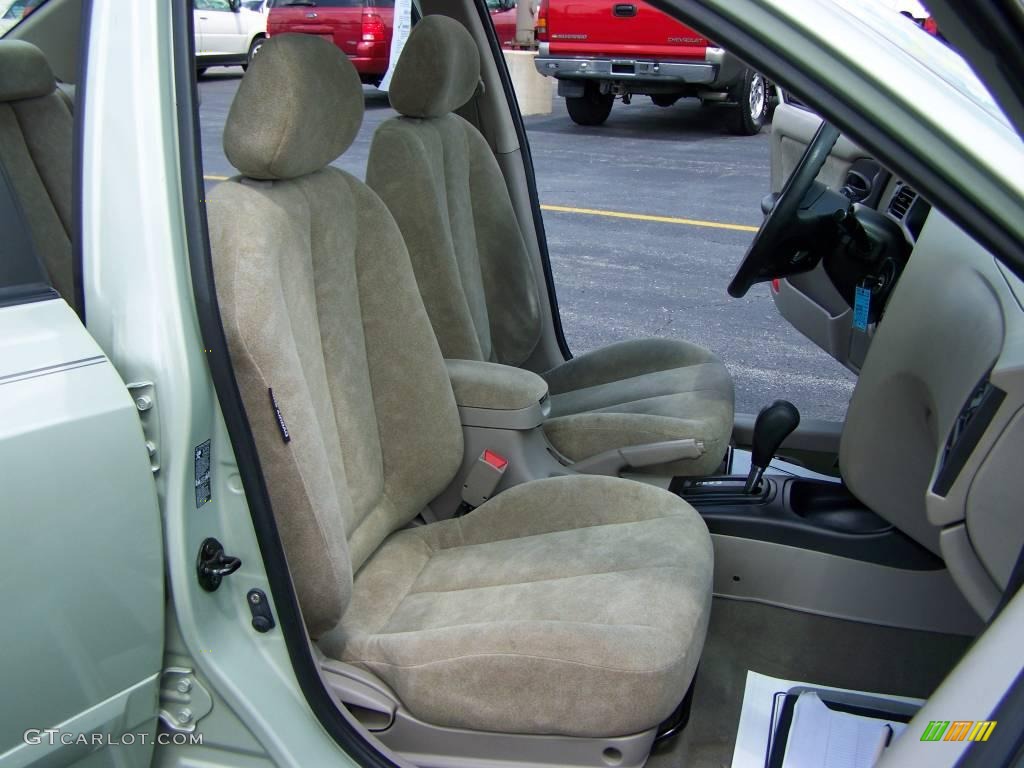 2003 Elantra GLS Sedan - Platinum Green Metallic / Beige photo #10