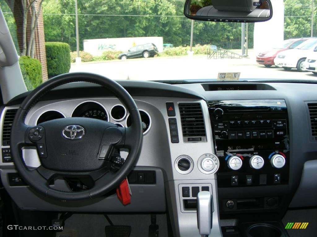 2008 Tundra Limited Double Cab 4x4 - Nautical Blue Metallic / Graphite Gray photo #8