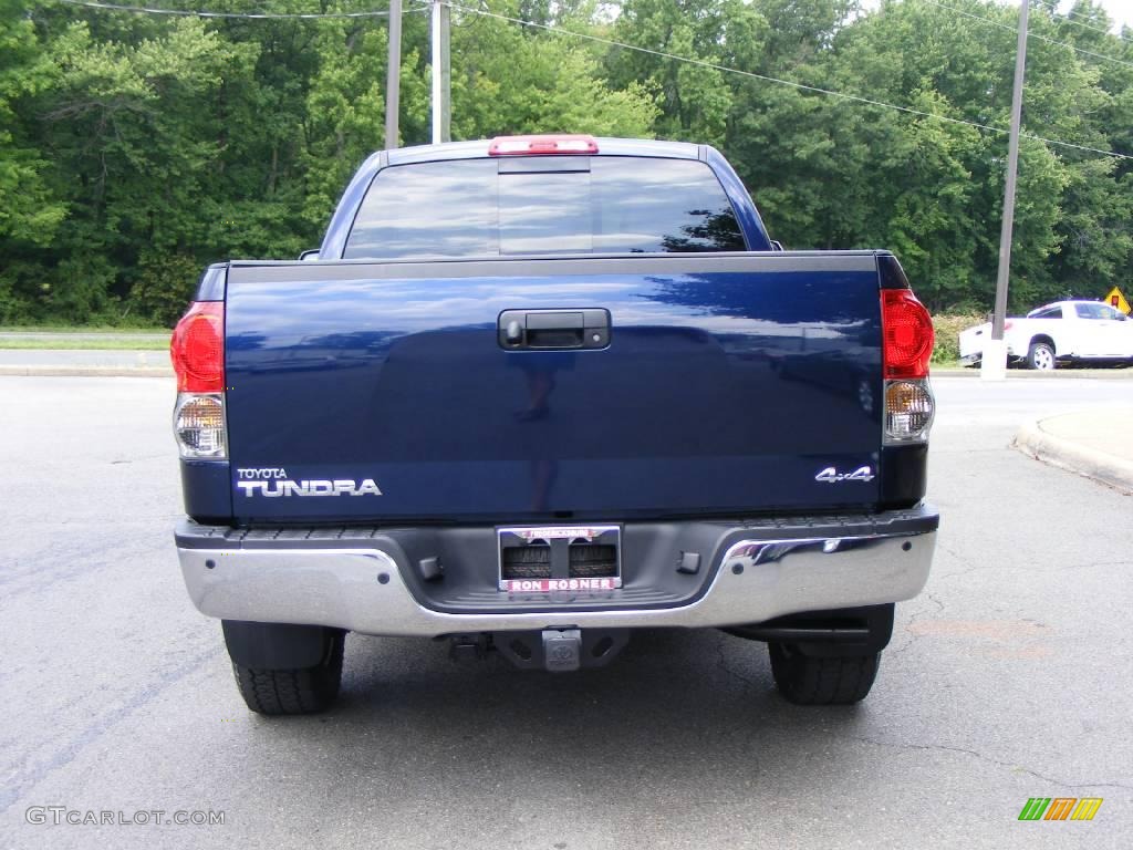 2008 Tundra Limited Double Cab 4x4 - Nautical Blue Metallic / Graphite Gray photo #18