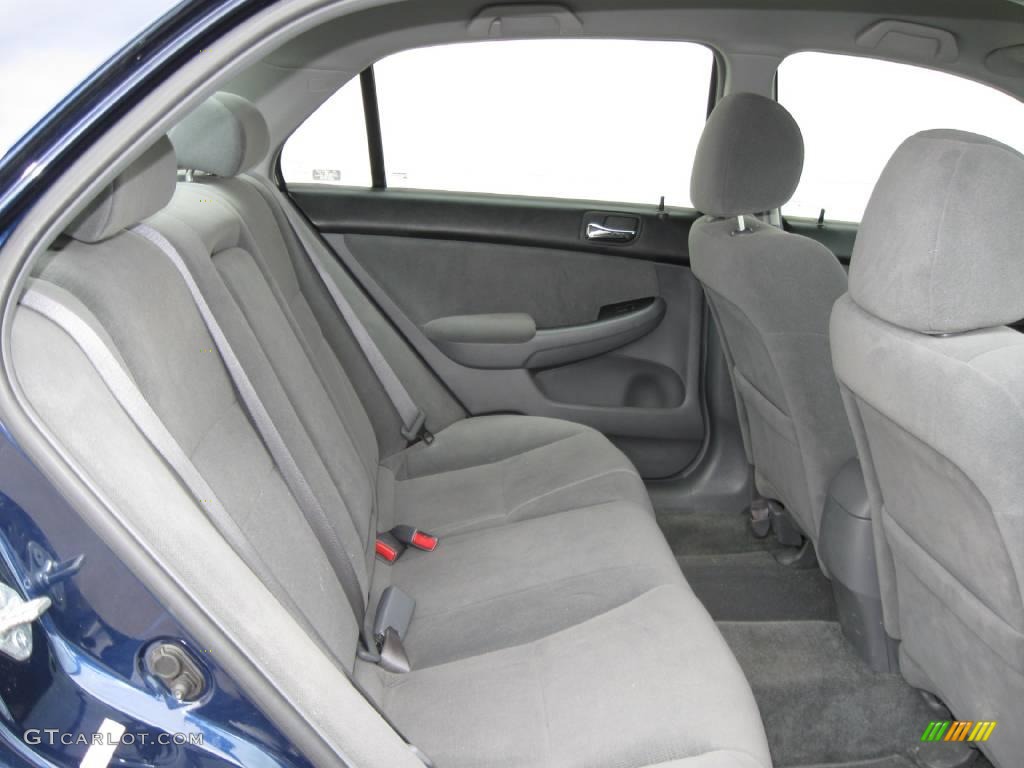 2007 Accord LX Sedan - Royal Blue Pearl / Gray photo #4