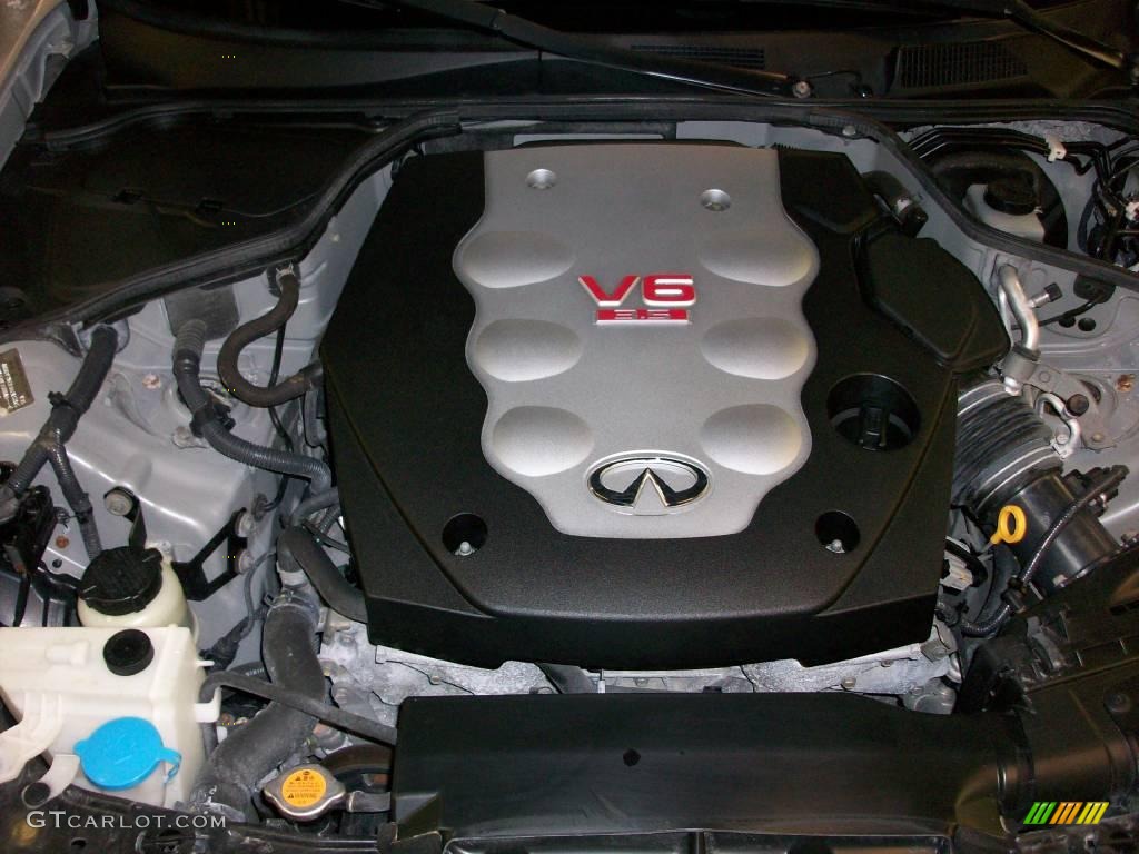 2003 G 35 Coupe - Brilliant Silver Metallic / Willow photo #23