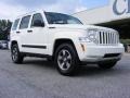 2008 Stone White Jeep Liberty Sport  photo #2